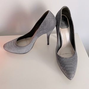 Christian Dior Python Stiletto Heels 37.5